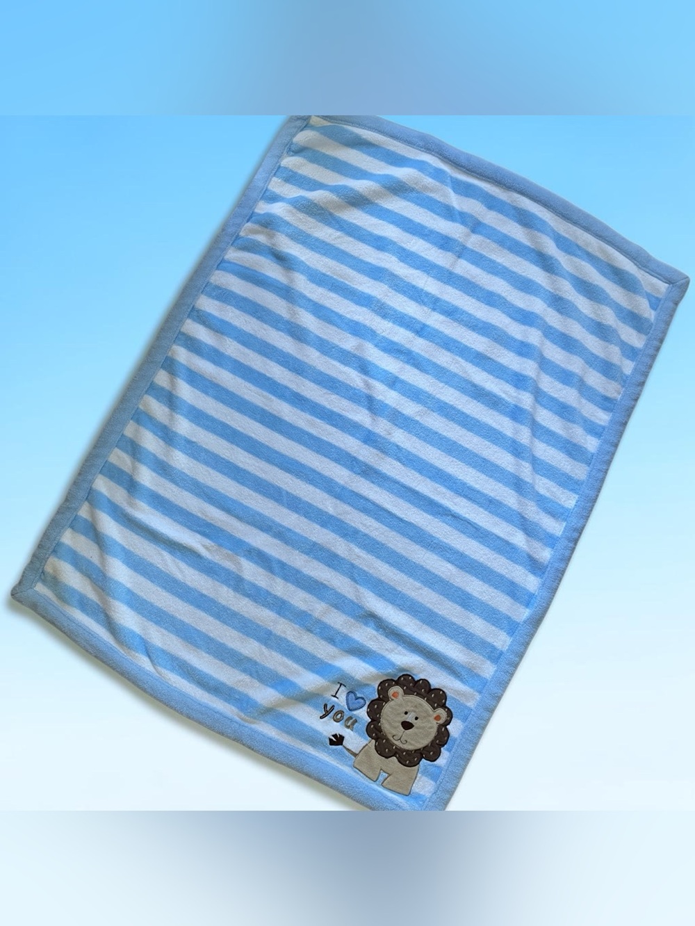 Carter’s child of mine, baby boy ‘s blanket, soft and cuddly, like new